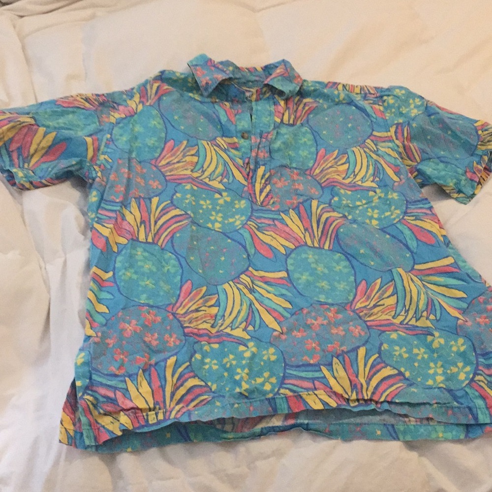 Chubbies Hawaiian 1/4 Button Down